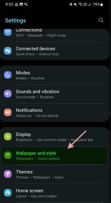 تغيير رموز التطبيقات على هواتف Samsung