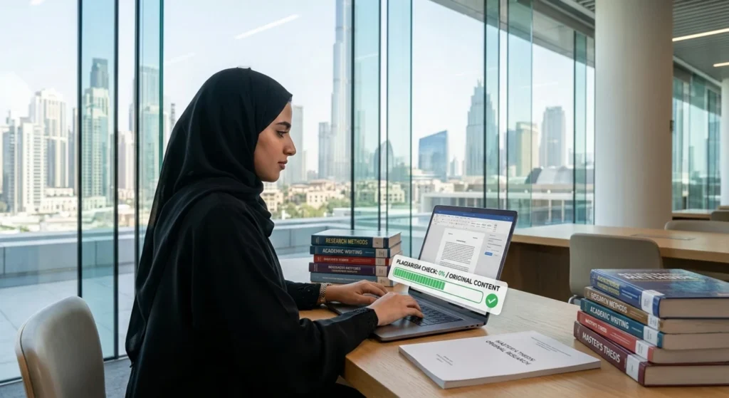 كتابة رسائل ماجستير بدون نسبة اقتباس في الامارات