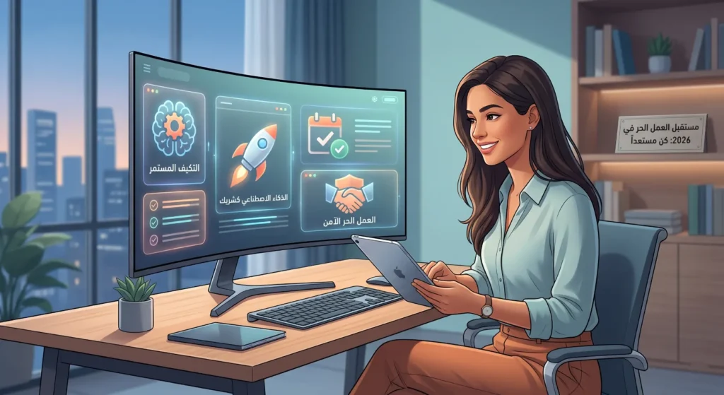 مستقبل العمل الحر في 2026 كي لا تخسر عملك
